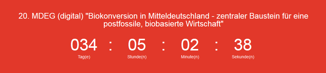 Save the Date: 20. MDEG (digital) am 26.08.2021, ab 18 Uhr